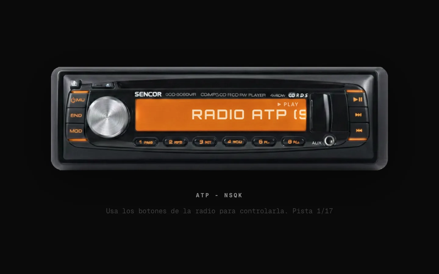Sitio web de Radio ATP